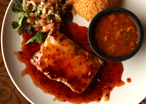 Ixtapa Mexican Cuisine signature dishes Camarones a la CremaChiles RellenosDeluxe Burrito ManadaroDeluxe Burrito Manadaro